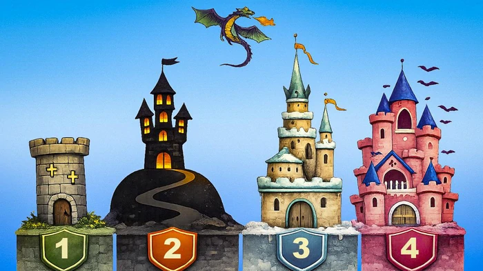 Psychologiczny test charakteru specjalnie dla kobiet: który zamek wybierzesz?
