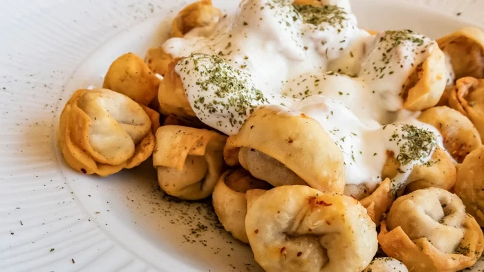 Smażone pierogi z serem: oryginalny przepis